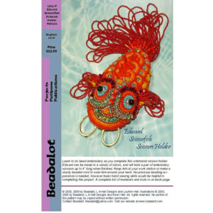 Edward Scissorfish Bead Embroidery Pattern